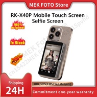 RK-X40P Mobile Touch Screen Selfie Screen Wireless Sharing Device Portable Outdoor Photography Tools