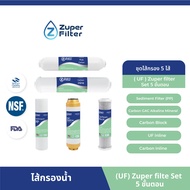 ไส้กรองมาตรฐานสำหรับเครื่องกรอง 5 ขั้นตอน ( UF ) Zuper filter