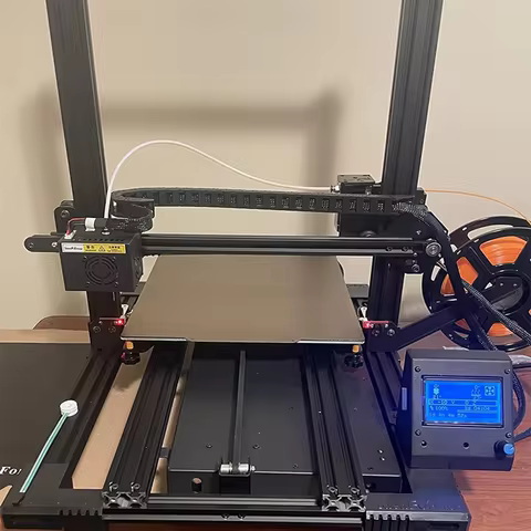 ENERGETIC PEI Sheet 310x320mm Textured PEI +Smooth PEO Magnetic Flexible Build Plate for CR-10S Pro,