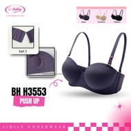 Lidily - Push Up Bra H3553 Seamless Push Up Bra Without Wire Cup B | Bra Comfortable Daily WearWanit