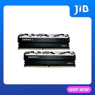 16GB (8GBx2) DDR4/3200 RAM PC (แรมพีซี) G.SKILL SNIPER X (URBAN CAMO) (F4-3200C16D-16GSXWB)