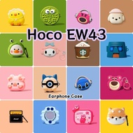 【imamura】For Hoco EW43 Case Casing Soft Silicone Creative Cartoons Earphone Case Cover NO.5