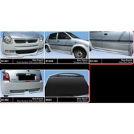 Perodua kancil 2002 - 2009 MINI Style bodykit  body kit front side rear bumper skirt lip fender arch