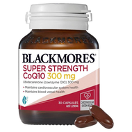 Blackmores coQ10 300mg/150mg 30Capsules EXP:04/2028