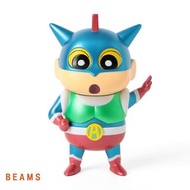 🇯🇵日本直送🇯🇵 🇯🇵日本製🇯🇵  #1789 BEAMS JAPAN  x 蠟筆小新 別注 動感超人 16cm 高 ( Sofubi 懷舊搪膠 Figure  ELECTRIC TOYS SOFVI