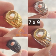 Super minion 7x9 titanium Ring