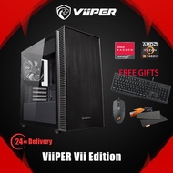 [Viiper PC]Viiper Gaming Amd Ryzen 5 5600X 16GB 512GB SSD RX 6600 WIFI/BT Gaming PC[Free Dareu Bundl