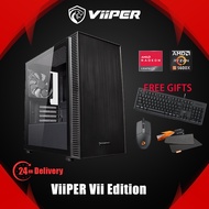 [Viiper PC]Viiper Gaming Amd Ryzen 5 5600X 16GB 512GB SSD RX 6600 WIFI/BT Gaming PC[Free Dareu Bundle]