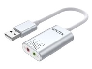 UNITEK - Y-247A - USB 2.0 轉 3.5mm 立體聲音訊轉接器
