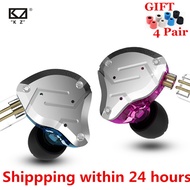 KZ ZS10 PRO 4BA+1DD HIFI Metal Headset Hybrid In ear Earphone Sport Noise Cancelling Headset KZ ZSN