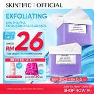 SKINTIFIC AHA BHA PHA Exfoliating Toner Pads 130ml for Pore Purifying| Skin Smooth | Brighten Skin |