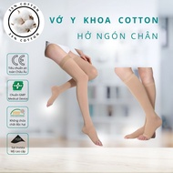 Jianimed High Quality Genuine Open Toe Cotton Medical Socks - Cotton Medical Socks