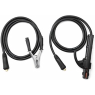 Yunpuji Welding Cable 300A, Grounding Welding Cable for MMA Arc Welding Machine, Strong Durable (7m)