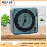 Dluxx/Daan  DL711 24Hour Timer Switch Time Switch  72 X 72 24Hrs + Reserve