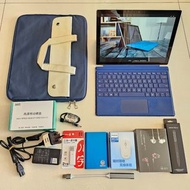 微軟Microsoft surface pro7手提電腦平板電腦商務電腦超輕薄筆記本+平板兩用二合一電腦：Intel Core i5處理器+8GB內存+128G內置硬盤+640G移動硬盤+12.3 i