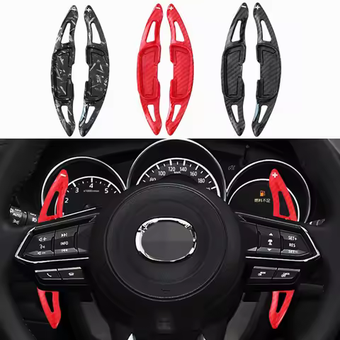 Car Steering Wheel Shift Paddle For Mazda 2 3 6 CX-3 CX-4 2013 CX-5 2016 2017 2018 MX-5 Atenza Axela