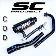 Knalpot Racing SC PROJECT Satria Fu karbu Satria fu injeksi dan masih banyak lagi. | Knalpot SC PROJ