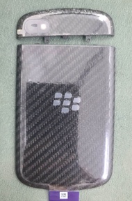 Nắp lưng + gáy blackberry Q10 đen trắng new