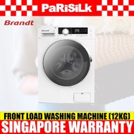 Brandt WFB124QWA Front Load Washing Machine (12KG)(Water Efficiency 3 Ticks)