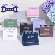 2026 Desktop Mini Desk Calendar Fresh Student Chic Home Office Decoration Ornaments Calendar E7o6