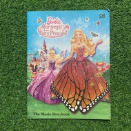 Barbie Mariposa and the Fairy Princess The Movie Storybook - Preloved