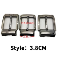 Men Belt Buckle 3.3/3.8CM Alloy Pin Buckle Belt Buckle Stainless Steel Anti-Corrosion Belt Buckle &&