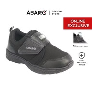 Original  ABARO 2362N NameTech School Shoes/Kasut Unisex/Kasut Tulis Nama 全黑校鞋可以加上名字