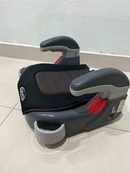 Booster carseat Graco for kids:Good condition บูสเตอร์ซีทมือสอง สภาพดี คาร์ซิทเด็กโต เบาะเสริมเด็กโต