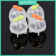 GOO 4pcs Party Plastic Ice Tray  Round Sphere  Maker Brick Mold Mould 35mm
