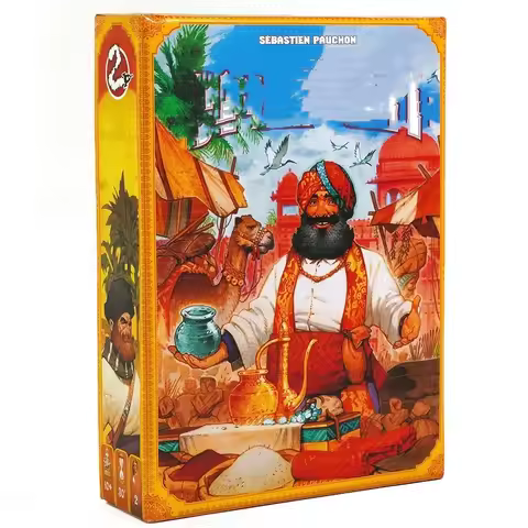 Hot - Board Game - "Jaipur" - 2 Players | 30 Minute Playing Time Strategic Entertainment Family Part