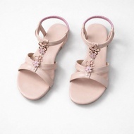 รองเท้ารัดส้น ผู้หญิง ส้นแบน Size 41 - 45  Bigsize รองเท้าแฟชั่น แบบรัดส้น ไซส์ใหญ่