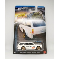 HW Hotwheels Datsun Bluebird Wagon (510) Hot Wagons
