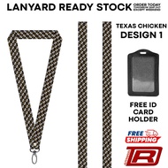LANYARD TEXAS CHICKEN READY STOCK (TEXAS 1)