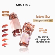 Mis.tine Thai Latte matte lipstick and matte lip gloss, long lasting color 2.6g/2.8g