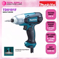TD0101F Makita 1/4"  Hex Impact Driver (1 Year Warranty)