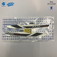 STICKER KIT BLACK REAR COVER NS200 PULSAR BAJAJ