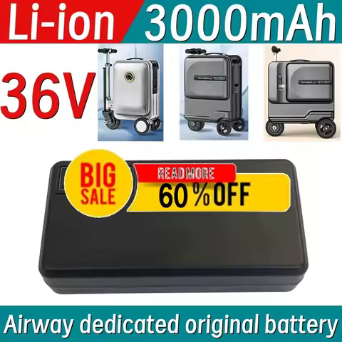 🌈🛡️36V Airway SE3S Electric Luggage Battery 3000mAh Can Board BEKE \ Airwheel Lithium-ion Battery Mi