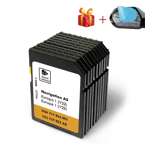 System AS for Volkswagen 5NA919866MV Speicherkarte SD Card Europa West V22 Navigation Update Navi Ka