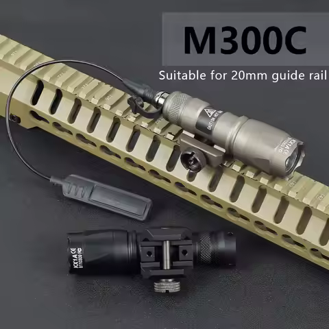 US Warehouse Surefire M600B M300B M300C Ultra Tactical Scout Light Rifle Flashlight Hunting Momentar