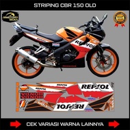 Original Old Honda Cbr 150r Striping / Old Cbr150r Motorcycle Sticker / Cbr 150 R Carburetor Decal /