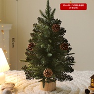 Mini Christmas Tree Lights Simulated Decoration Bonsai DIY Home Decorations Cây Thông Giáng Sinh Nhỏ