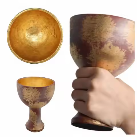Cosplay Prop for Collecting Exquisite Role-Playing Props Decorations Indiana Jones Holy Grail Cup Ho
