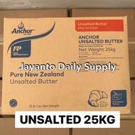 New Unsalted Butter Anchor 25Kg Bulk Kartonan / Import New Zealand -