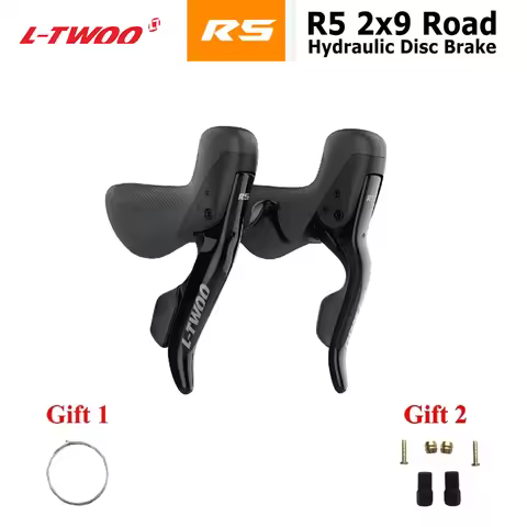 LTWOO R5 Road Bike Hydraulic Disc Brake Shifter Levers 2x9S Speed Hydraulic Brake Shifters Road Bike