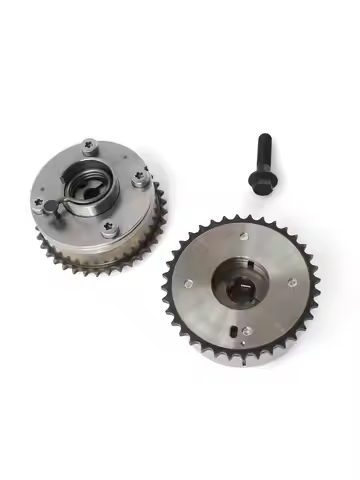 1Set Camshaft Adjuster VVT Timing Camshaft Gear 13050-0T010+13070-0T011 for TOYOTA COROLLA 09-15 MAT