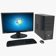 Paket 1 Set PC Komputer Office Sekolah Intel I5