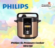 Philips 6L HD2139 Viva Collection ME Computerized Electric Pressure Cooker