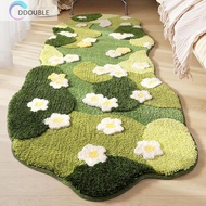 [Ddouble.my] Nordic 3D Lawn Moss Rugs Carpet Fluffy Green Forest Irregular Floor Mat Soft Three-Dime