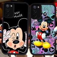 Black Casing for Samsung A02 A51 A03S J4 M02S M02 J6 Plus A02S A71 A03 Core F02S A31 H53 Mickey Mous