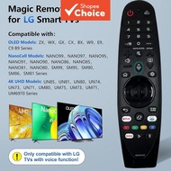 Magic Remote Control for LG MR24GA MR24GN QNED HDR 4K OLED Google TV Alat Kawalan Jauh Ajaib Untuk L